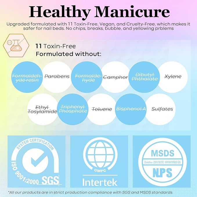 modelones Blue Gel Nail Polish Baby Blue Polish Soak Off Pastel Soft Light Nail Polish Gel Nail Art Salon Manicure 15 ML