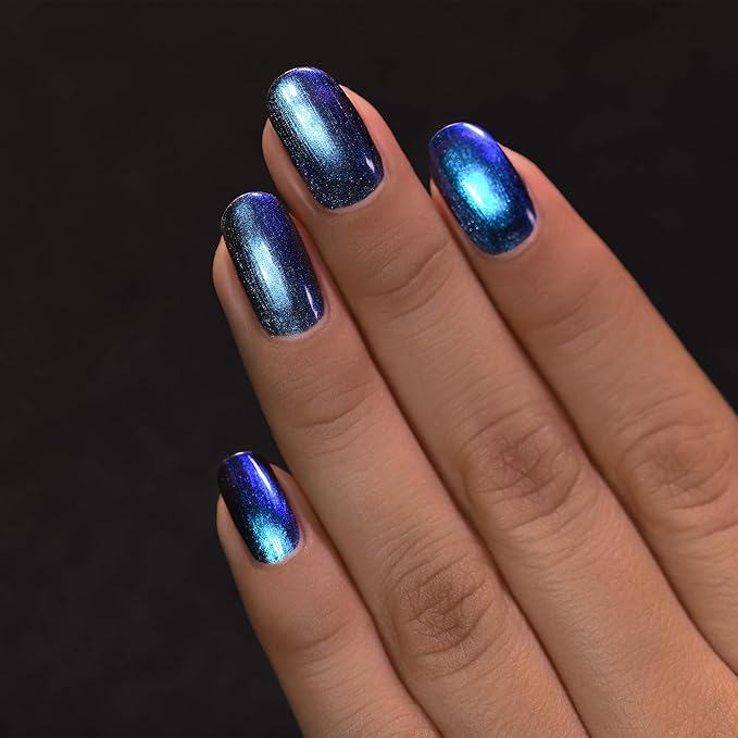 ILNP Shockwave - Vivid Blue to Purple Ultra Chrome Nail Polish