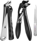 Nail Clippers&Toenail Clippers for Thick Nails for Seniors | Toe Nail Clippers Set for Ingrown Nails for Men | Manicure Kit &Nail Cutter for Women, Gift Idea