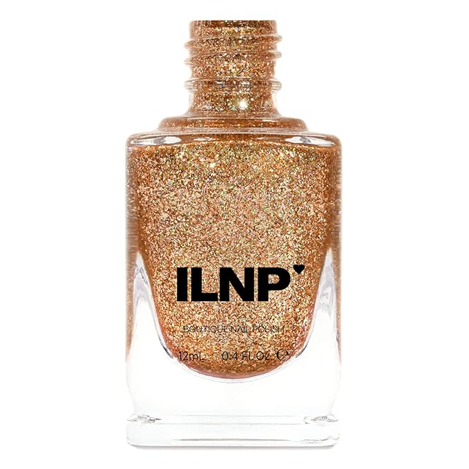 ILNP The Harpist - Copper Holographic Nail Polish