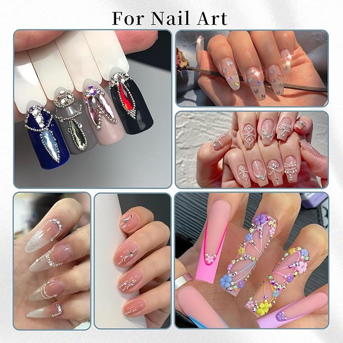 67 in 1 Nail Art Brushes Nail Art Kit,Brushes Dotting Pens with Striping Tape,Mini Metal Caviar Beads Ball,Rhinestones, Pearls,Metallic Foil Flakes,Sequins,Stickers Manicure Design Tools (Pink)