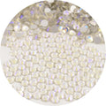 NCB Nancybeads 3000pcs Flatback Round Glass Nail Art Rhinestones Crystal for DIY Making Accessories Shoes, Clothes, Face Art, Bags, Manicure (Paradise Shine, SS5 3000pcs)