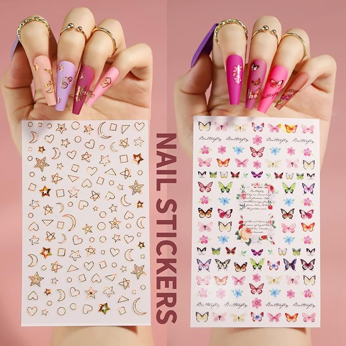 Teenitor Long Press On Nails Coffin Fake Nails Long Ballerina False Nails, 576pcs Long Coffin Press On Nails Full Cover Color Coffin Nail Tips, 24 Colors Glue On Nails Long Coffin Matte Press On Nails