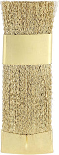 Nail Art Bits Cleaning Brush, Cleaning Brush, Drill Bits Cleaning Brush, Golden Color Copper Wire Drill Cleaner Brush Manicure Accessories, Manicure Accessories Tools for Salon and Home Use