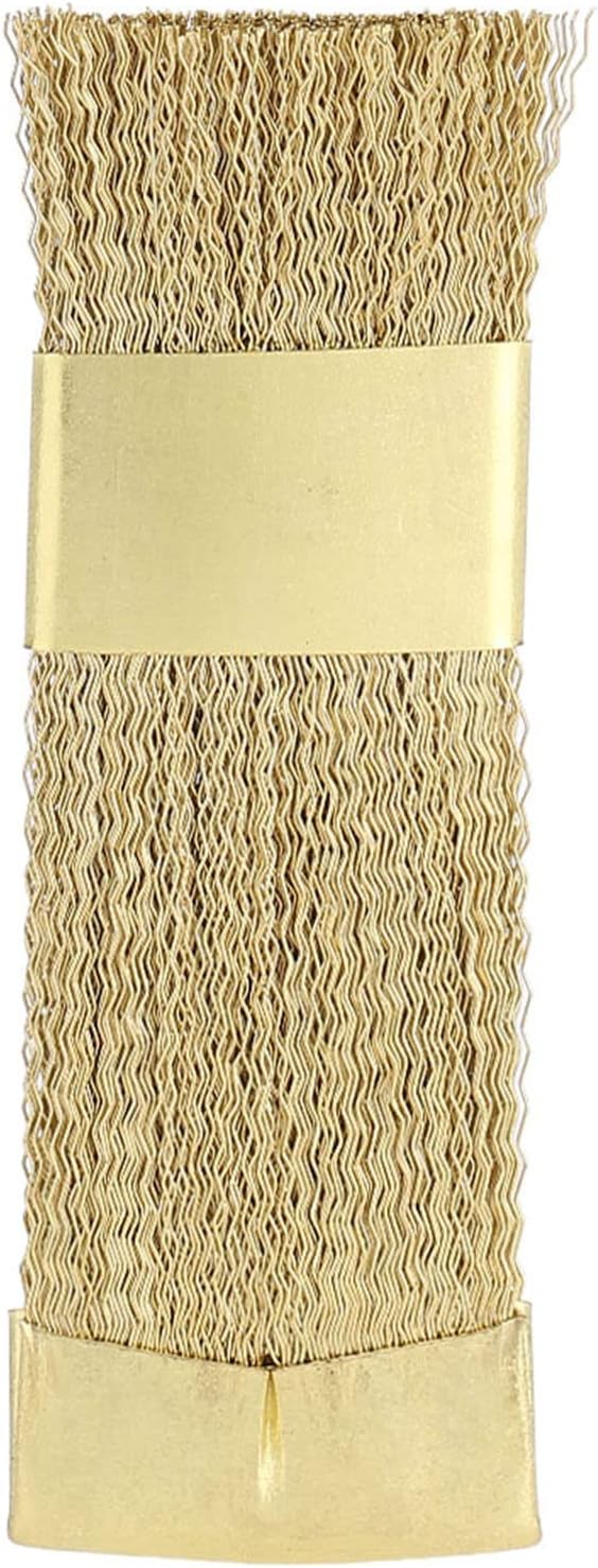 Nail Art Bits Cleaning Brush, Cleaning Brush, Drill Bits Cleaning Brush, Golden Color Copper Wire Drill Cleaner Brush Manicure Accessories, Manicure Accessories Tools for Salon and Home Use