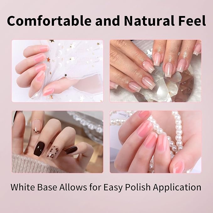 100PCS Fiberglass Nail Wrap Extension Kit Nails Repair Natural Silk Paper Towels Fiber Wraps for Broken Nail Fix Extender DIY Nail Art Accessories for Home Use