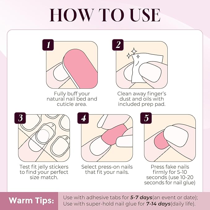 UNA GELLA Cat Eye Press On Nails: Almond Soft Gel Press Ons Short Kit with Nail Tips Glue on Nails, 16 Sizes - 32 Reusable Chrome Fake Nails Kit, Pink Rose