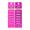 Dashing Diva Gloss Nail Strips Bundle - The Neon Brights Collection - Magenta Madness & Suki - UV Free, Chip Resistant, Long Lasting Gel Stickers - Contains 2 Sets