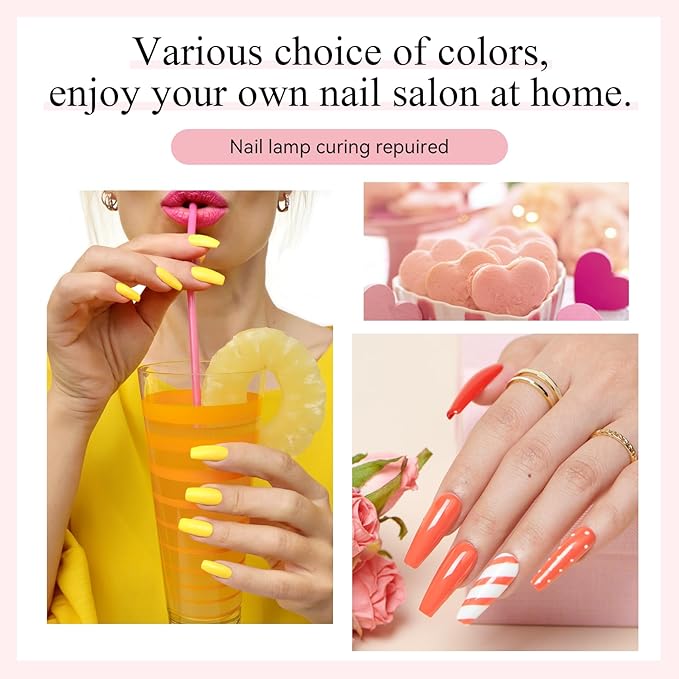 Phoenixy 30 Pcs Gel Nail Polish Set, 25 Colors U V Gel Nail Polish Nude White Black Red Blue Pink All Season Color 5 Pcs Base Top Coat Glossy Matte Silver and Gold Glitter Starter Gift Sets for Women