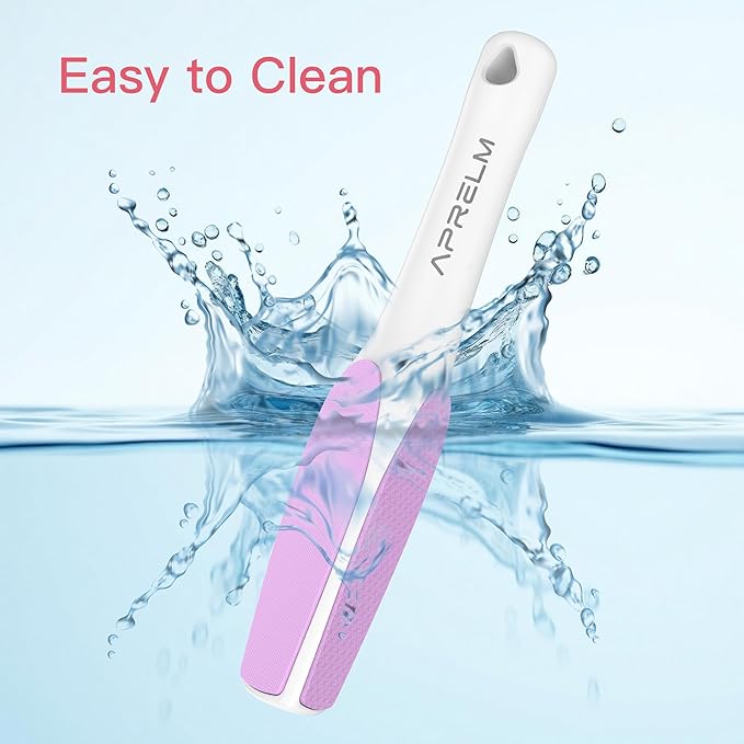 3-Sided Nano Glass Foot Callus Remover, Professional 3-in-1(Coarse, Medium, Fine) Foot File, Pedicure Tools for Feet Hard Skin Smooth Polishing (Pink)