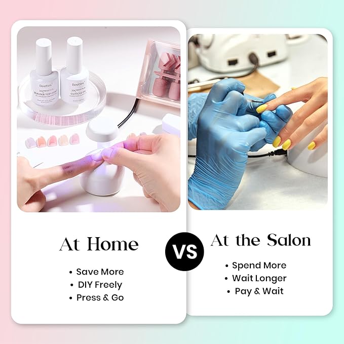 Beetles X Press Gel Nails Kit - Soda Aurora | 7 Colors Spring Cat Eye Press On Nails Short Almond | 224Pcs 16 Sizes All-in-One Kit With Nail Glue,Remover,Builder Top Coat,Nail Lamp Gift