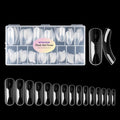 NMKL38 150Pcs Dual Forms Full Cover Nail Tips Upper Arched Extension Mold