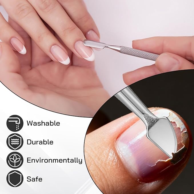 7 Pack Ingrown Toenail Tool Pedicure Tools for Feet, Stainless Steel Toenail Removal Kit, Professional Surgical Manicure Treatment Pedicure Tools for Feet Under Nail Cleaner Correction Polish Pain