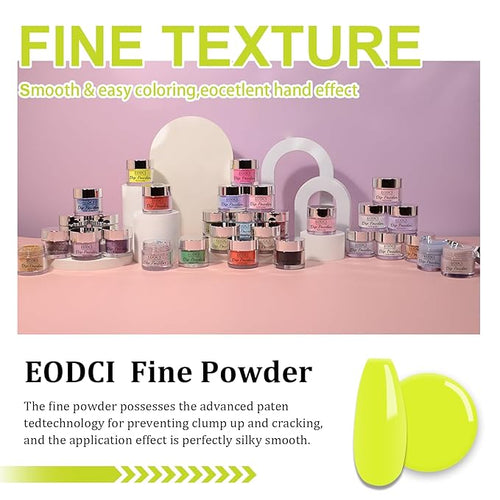1 Oz/28g Fluorescent Yellow Dip Powder, 1OZ Neutral Nail Dip Powder for Long-lasting 28 Days+ Dip Nail Art French Manicure Nail Starter & Professional Home DIY Salon Use