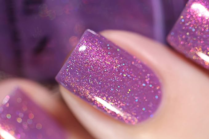 ILNP Charlotte - Light Orchid Holographic Nail Polish