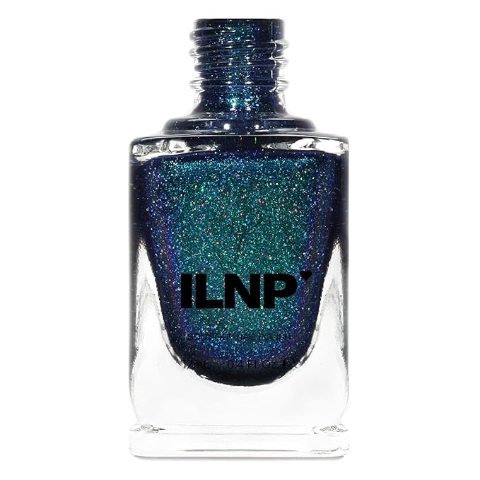 ILNP Interstellar - Navy, Teal, Purple Holographic Nail Polish