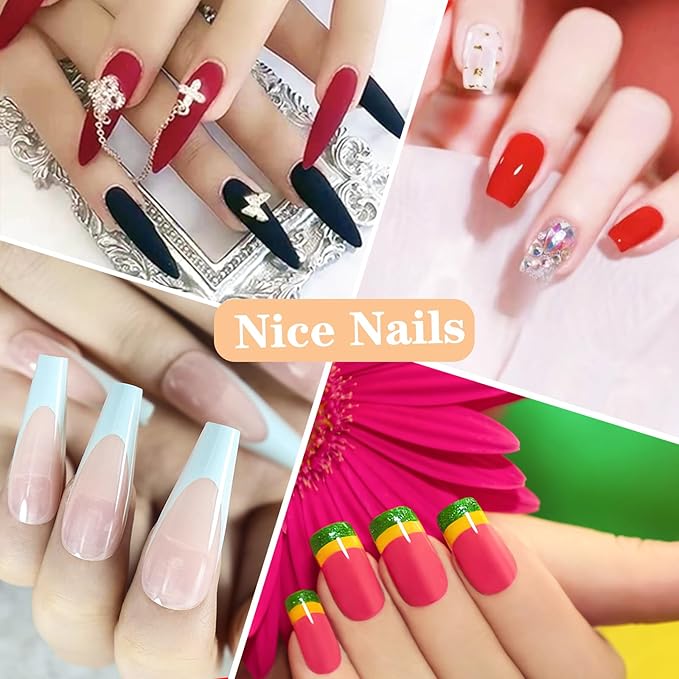 Silicone Practice Fingers for Acrylic Nails, Bendable Silicone Fake Finger to Practice Fake Nails, Soft Nail Training Finger Flexible Practice Nail Finger Hand for DIY Nails(Color 1)