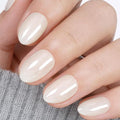 UNA GELLA 32Pcs Soft Gel Press on Nails - 16 Sizes Silver Chrome Mirror Almond Glue on Nails, Reusable Metallic Short Almond False Nails, Full Cover Acrylic Nail Kit for Women DIY Home Manicure
