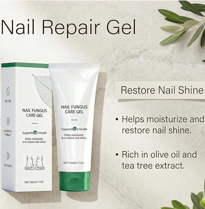 2PCS Nail Repair Gel. Toe Nail Fungus Treatments Multi Purpose Nail Repair Oil Essence