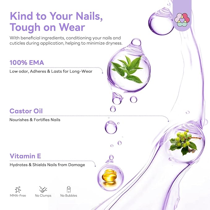 SAVILAND Advanced Monomer Acrylic Nail Liquid Kit: Pure EMA 16OZ Acrylic Liquid Low Odor Nail Monomer Liquid with 3 Pcs Acrylic Nail Brush Dappen Dish for French Nail Extension Carving DIY Home 500 ml