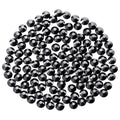 Novani Rhinestones 3000Pcs Flatback Crystal Round Loose Gemstones Glass Rhinestones for Crafts Makeup Nail Art Clothes Shoes DIY Decorations(SS10, 2.7-2.9mm,Black)