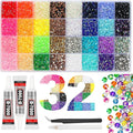 18000Pcs 32 Colors Resin Jelly Rhinestones for Bedazzling, 4mm Multicolor Flatback Gems for Crafting, Bedazzler Kit with 3Pcs 10ml B7000 Glue for Clothes Book Shoes Nails Art Makeup