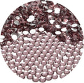 NCB 2880pcs Non Hotfix Flatback Crystals Rhinestones Round Glass Diamonds Charms Gems Stones Beads 3D for Nails Art Craft Jewels Accessories Phone Shoes Decorations (Lt. Amethyst SS16 4.0mm 2880pcs)