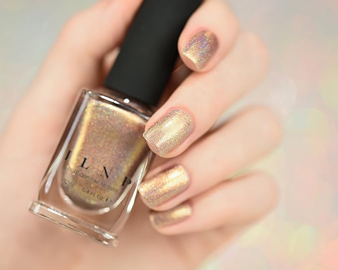 ILNP Iconic - Champagne Gold Holographic Nail Polish