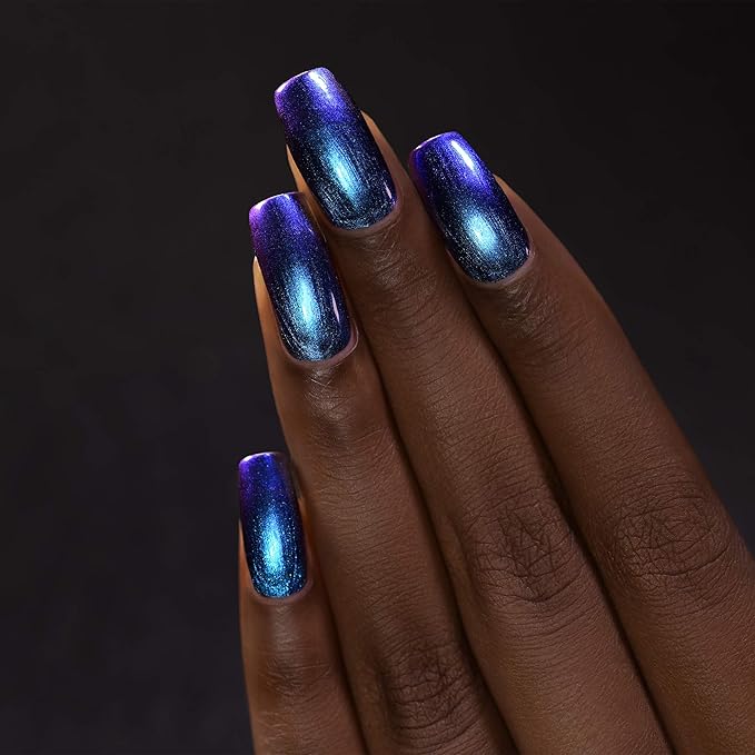 ILNP Shockwave - Vivid Blue to Purple Ultra Chrome Nail Polish