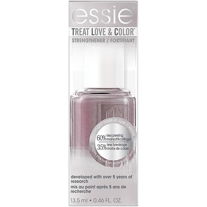 essie Treat Love & Color Nail Polish For Normal to Dry/Brittle Nails, Time To Unwind, 0.46 fl. oz.
