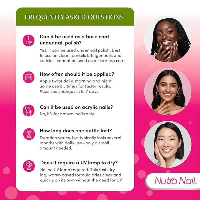 Nutra Nail 5 to 7 Day Growth Treatment - Fast Nail Strengthener Repair Serum Formula (0.47 fl oz) (Pack of 2)