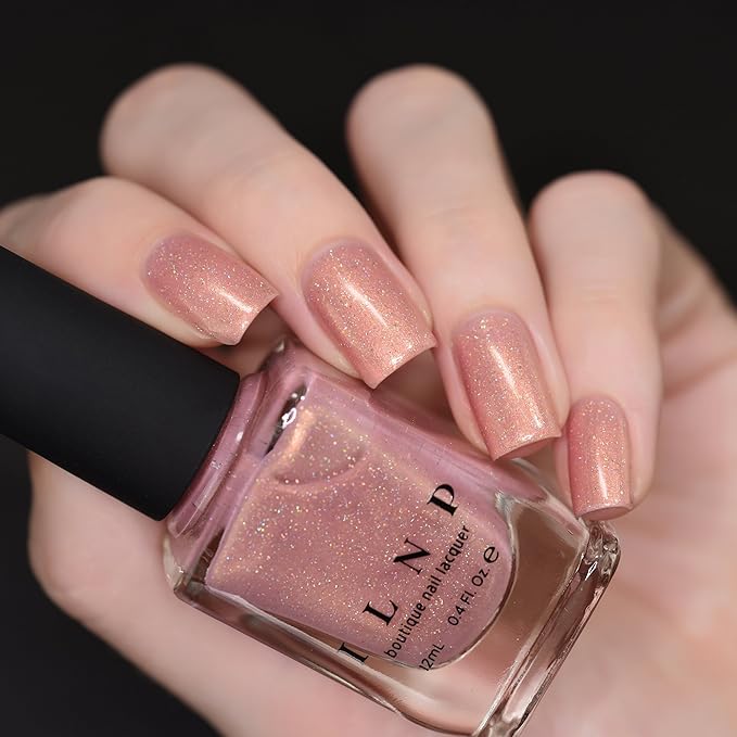 ILNP Bliss - Soft Pink Holographic Nail Polish