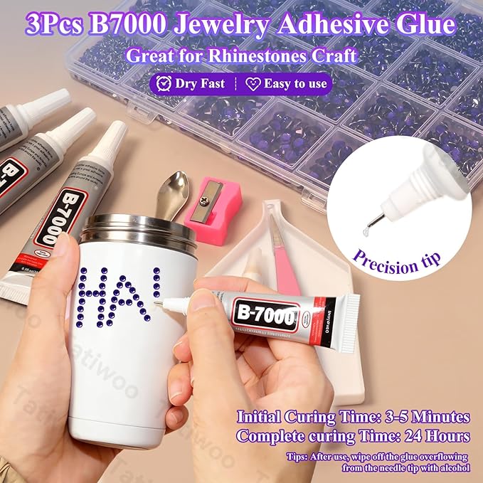 20000Pcs Roland Purple Flatback Jelly Resin Rhinestones for Bedazzling, Mix Sizes Crystal Rhinestones Gems, Roland Purple Flatback Rhinestone Gems Bedazzling for Crafts DIY Face Makeup Tumblers