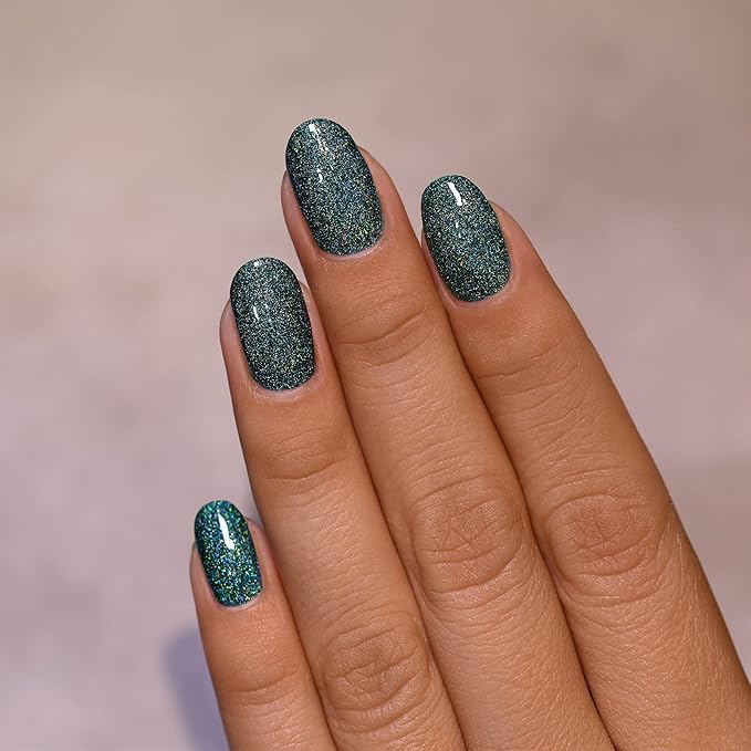 ILNP Park Ave - Deep Jade Green Ultra Holo Nail Polish
