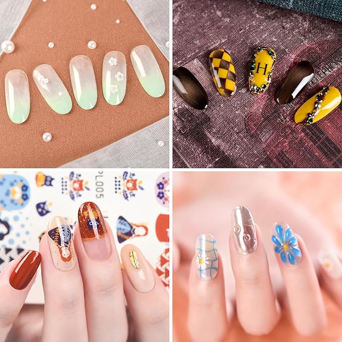 20Pcs Nail Swatches Wheels Heart - Shaped Nail Display Color Sample Swatch Wheel Nail Art Color Tester Wheels with 21 Tip for DIY & Salon Nail Polish Color Show