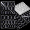 Teenitor 300pcs Nail Adhesive Tabs for Press on Nails, 15 Sizes of Nail Sticky Tabs for Nails Press on Nail Stickers, Nail Glue Stickers Press on Sticky Tabs, 20 Sheets