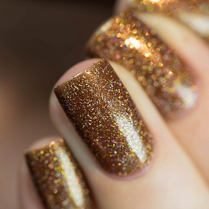 ILNP Sparks May Fly - Ethereal Dijon Yellow Holographic Nail Polish