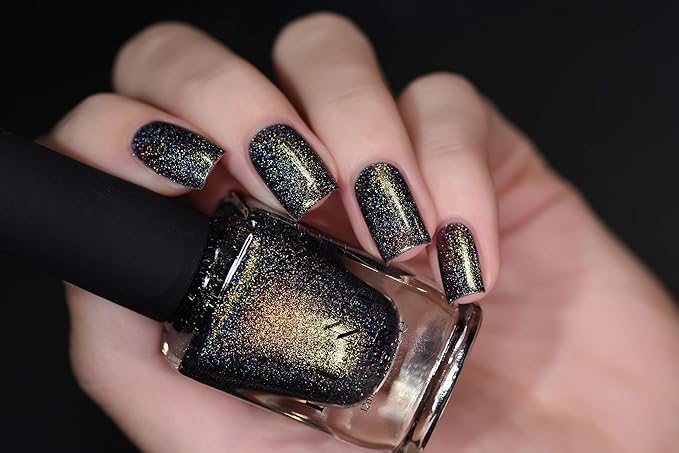 ILNP Riot - Yellow to Green Color Kissed Ultra Holographic Nail Polish