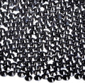 2880 Pieces SS8 Black Hotfix Rhinestones Flatback Round Crystal Glass Rhinestones Gems for Crafts Nail Face Art Clothes Shoes Bags DIY