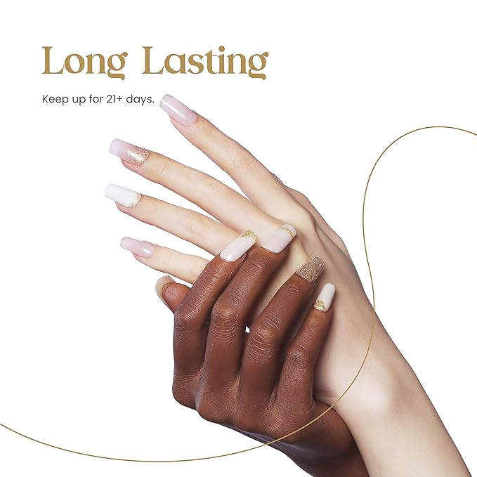 Beetles Gold Gel Polish 15ml Champagne Gold Glitter Flashy Color Gel Nail Polish Uv LED Nail Lamp Nail Art Manicure Salon DIY Home Gifts for Her