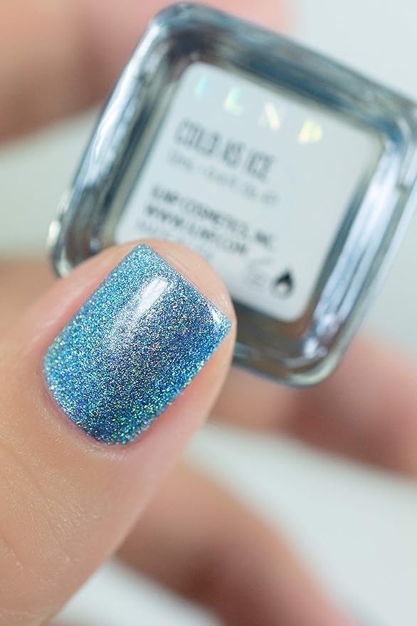 ILNP Cold As Ice - Icy Blue Holographic Nail Polish