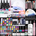 Acrylic Nail Kit for Beginners: 0 Experience Needed to Complete Acrylic Nail Starter Kit with 48W Nail Lamp & Drill for Home DIY Manicure