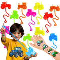 48PCS Tractor Party Favors - 24PCS Temporary Tattoos & 24PCS Stick Hands Party - Perfect Birthday Party Supplies, Goodie Bag Stuffers, Treasure Box Toys, Classroom Prizes, and Student Giftss