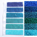 3D Nail Art Caviar Beads Micro Pixie Rhinestones Nail Decoration Mini Acrylic Beads Accessories 6 Colors