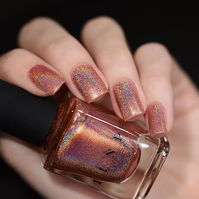 ILNP Grace - Golden Peach Ultra Holographic Nail Polish