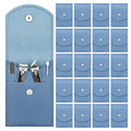 20 Sets Manicure Set Bulk, Nail Clippers Kit Stainless Steel Fingernail Clippers Set, Sturdy Nail Tip Cutter Trimmers Professional Grooming Toenail Clippers Personal Pedicure Kits Gift (Blue 4 in 1)