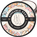 Kissable Feet, Athletes Foot Cream – Cream for Itchy, Dry Skin – Tea Tree, Coconut & Chamomile – Crafted for the Whole Family, No Sting – 3.5 oz