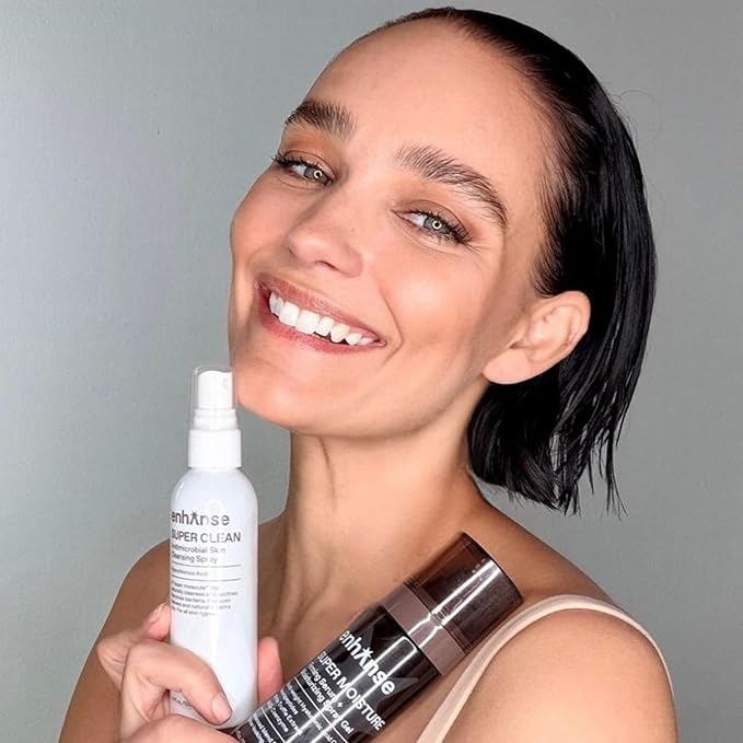 Super Moisture, 2 in 1 Day to Night Serum & Moisturizer Spray, Hydration & Repair Formula with Hyaluronic Acid, Exosomes & NAD+, Collagen Support, Skin Care for Men, All Skin Types, 100 mL