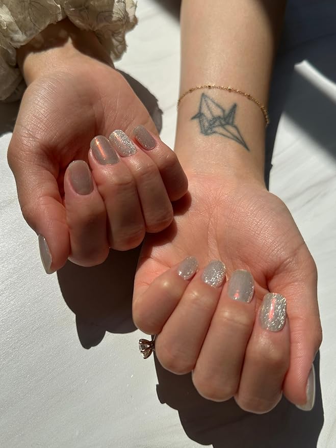Semi Cured Gel Nail Strips (Mirror)