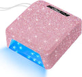 UV LED Nail Lamp 96W Plug-in Nail Dryer Sparkly Gel Polish Light 4 Timer Setting Professional Quick Dry Curing Lamp with Display Auto Sensor for Salon & Home